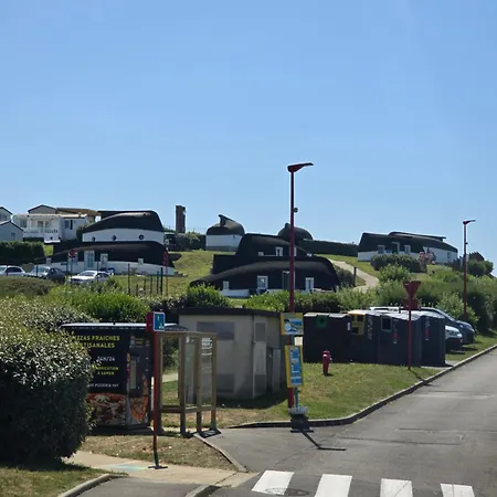 Mobil-home Vue Piscine - La Falaise - La Coquille D'opale Parque de Campismo Équihen-Plage