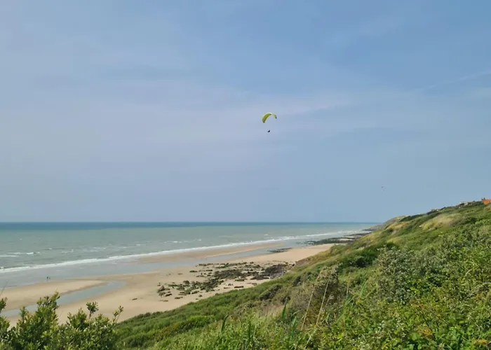 Mobil-home Vue Piscine - La Falaise - La Coquille D'opale Kemp *