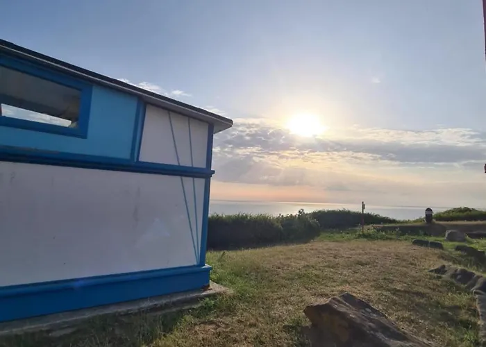 Kemp Mobil-home Vue Piscine - La Falaise - La Coquille D'opale Équihen-Plage