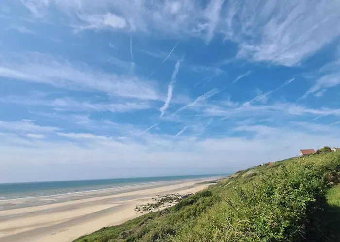 Mobil-home Vue Piscine - La Falaise - La Coquille D'opale * Équihen-Plage