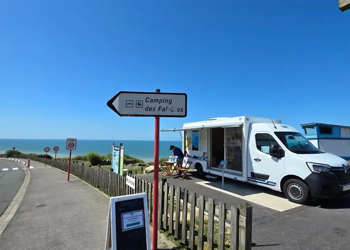 Mobil-home Vue Piscine - La Falaise - La Coquille D'opale Kemp
