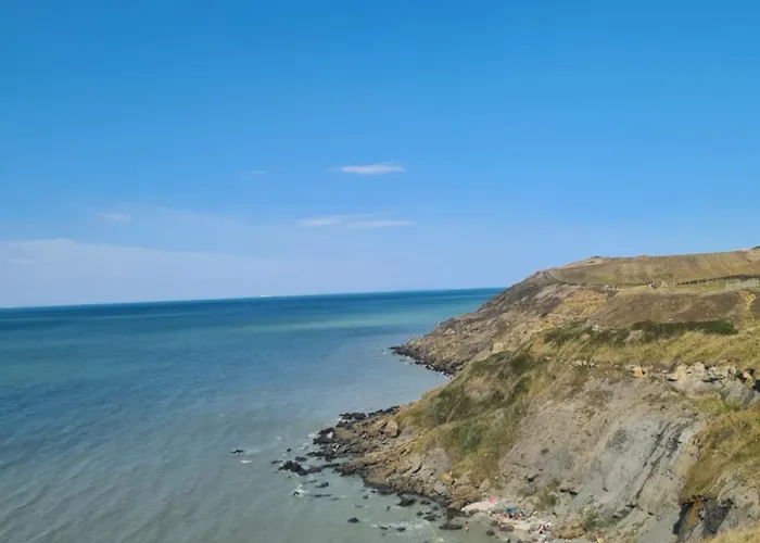 Mobil-home Vue Piscine - La Falaise - La Coquille D'opale Équihen-Plage